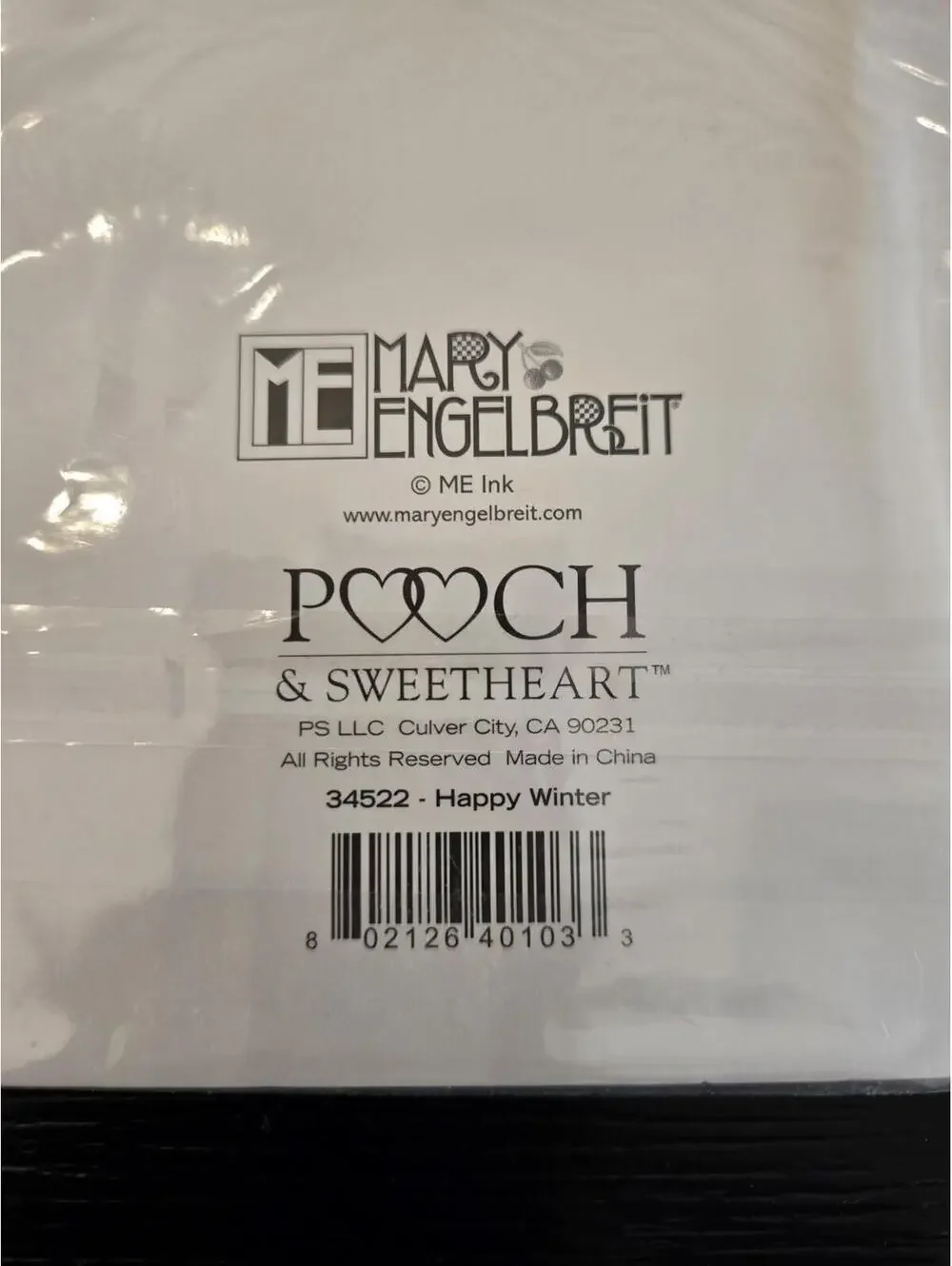 Mary Engelbreit Happy Winter Self Stick Notes Set Sealed Snowman Mittens 2 Pack
